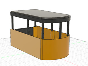 Innovative Rat-Operated Vehicle (ROV) Design and Development Front concept