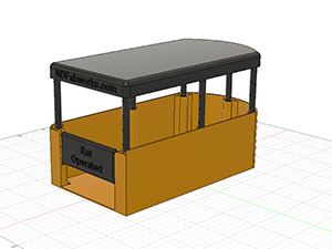 Innovative Rat-Operated Vehicle (ROV) Design and Development rear concept